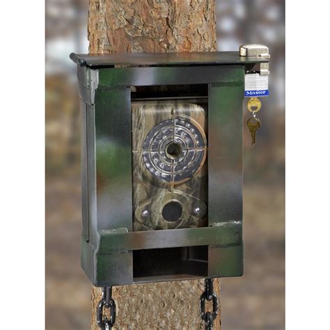 trail cam metal lock boxes for sale on ebay|camlock trail camera boxes.